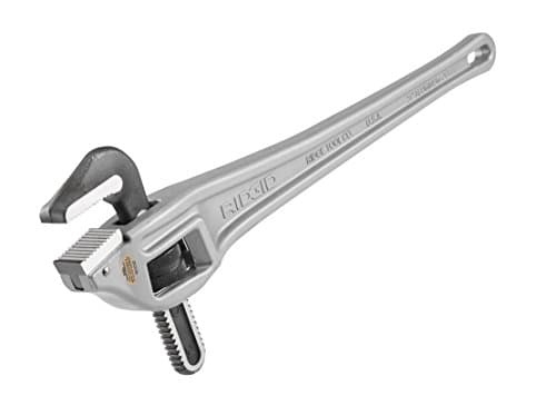 Image of RIDGID 31130 Model 24 Aluminium Offset Pipe Wrench, 24-inch Plumbing Wrench
