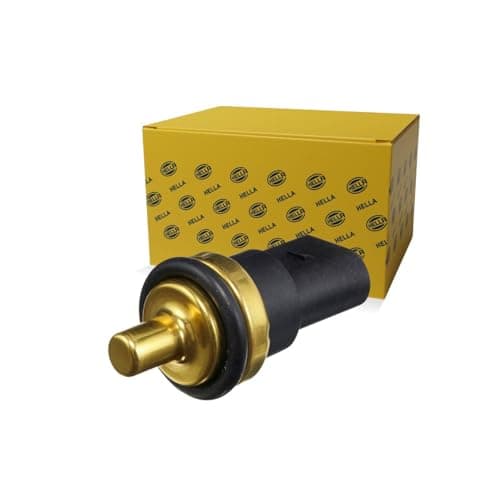Image of HELLA 6PT 009 309-331 Sensor, coolant temperature - 12V - 2-pin connector - Plugged - with seal - with retaining ring
