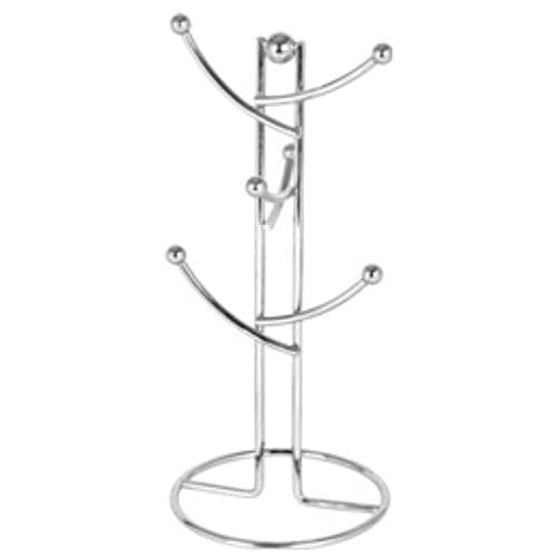Image of SupaHome 6 Cup Mug Tree Chrome Plated