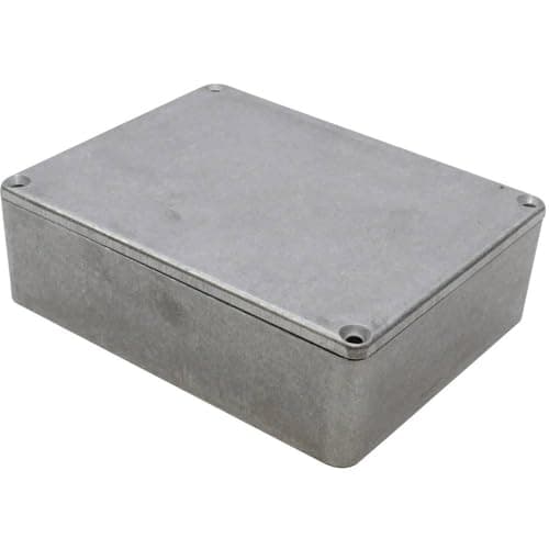 Image of HAMMOND ELECTRONICS 1590BB2 Universal ip65 Enclosure Casing 119 x 94 x 38 mm Die-Cast Aluminium Natural 1 Piece