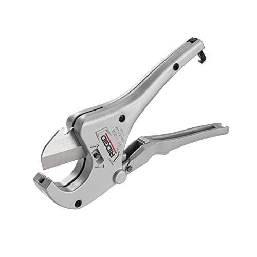 Image of RIDGID 23498 Model RC-1625 Ratcheting Plastic Pipe and Tubing Cutter, 1/8-inch to 1-5/8-inch Pipe Cutter
