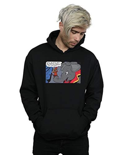 Image of Disney Men's Dumbo Rich and Famous Hoodie Black XX-Large