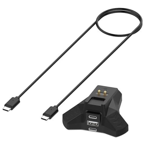 Image of JOYSOG Mouse Charging Dock for Razer DeathAdder V2 Pro/Naga Pro/Viper Ultimate/Basilisk Ultimate Mouse Wireless Charger Station(Line length: 1.5M/59inch)