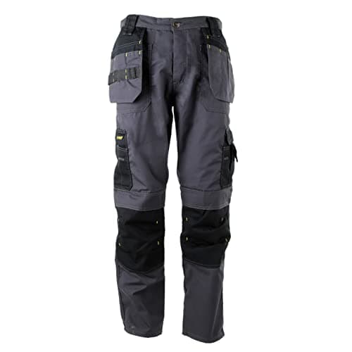 Image of STANLEY Huntsville Men's Polycotton, Holster Pocket, Utility Cargo Work Trouser, Grey W38/L31