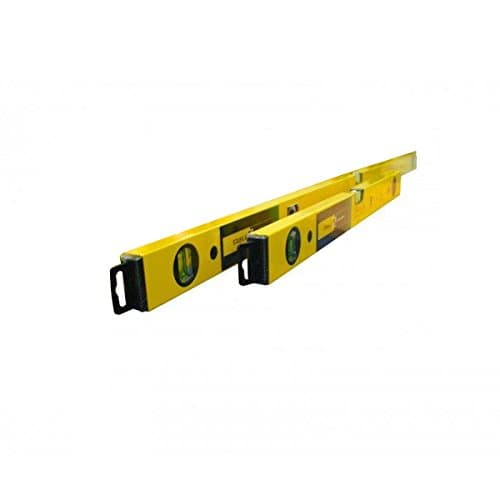 Image of Stabila 70-2 Box Section Spirit Level Set - 60cm/24in & 120cm/48in Yellow