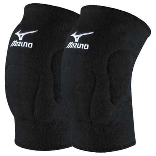 Image of Mizuno Unisex Vs1 Kneepad, Black Black, L UK