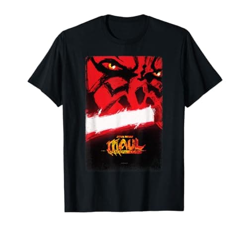 Image of Star Wars Maul - Shadow Lord Official Pre-Release Poster Art T-Shirt