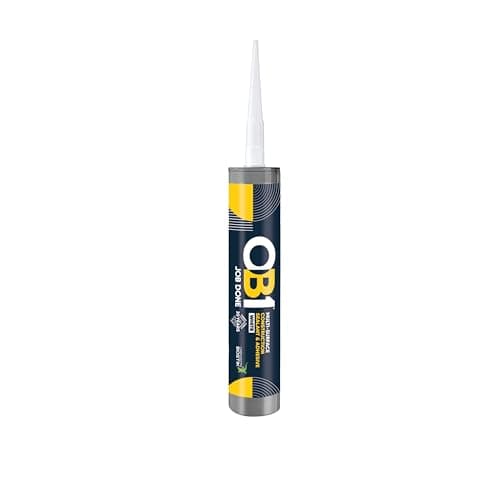 Image of OB1 White Multi-Surface Construction Sealant & Adhesive - Hybrid Technology - Excellent Chemical Resistance - Water Resistant - Weather Resistant - Food Safe - 290ml