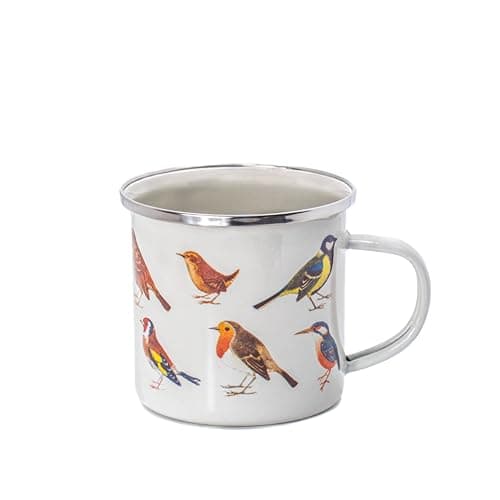 Image of Sass & Belle Vintage Birds Enamel Mug