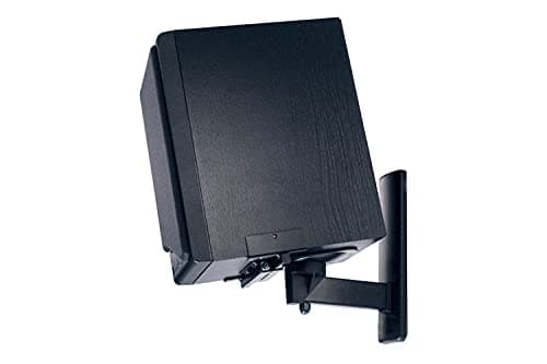 Image of B-Tech BT77 Ultragrip Pro Speaker Mount, Set of 2, Side Clamp with Tilt and Swivel, Black