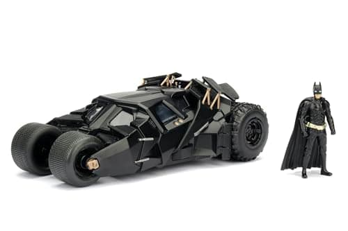 Image of BATMAN THE DARK KNIGHT BATMOBILE 1:24 SCALE DIE-CAST REPLICA