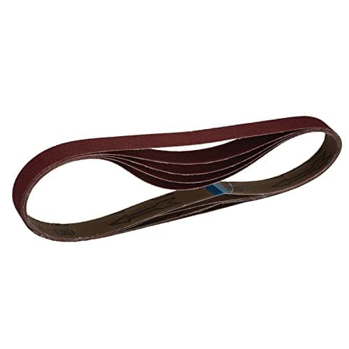 Image of Draper 08698 Cloth Sanding Belt, 25 x 762mm, 120 Grit (Pack of 5)