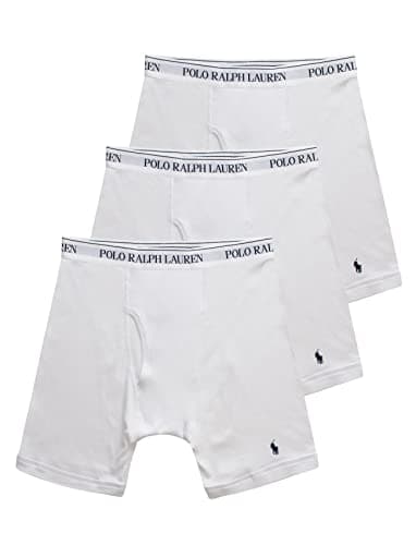 Image of Polo Ralph Lauren Mens 3-Pack Long Leg Boxer Brief