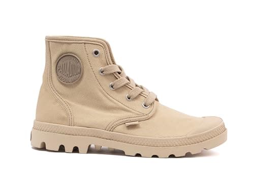 Image of Palladium Unisex Mono Chrome Trainers, beige, 5.5 UK