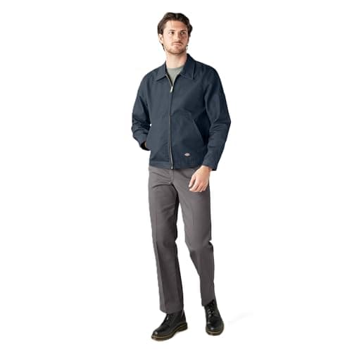 Image of Dickies Men's Unlined Eisenhower Jacket, Airforce Blue, M