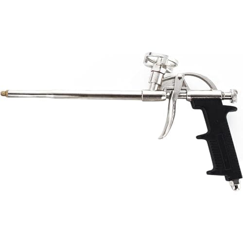 Image of Holdfiturn Foam Gun Professional Foaming Gun Metal PU Heavy Duty Expanding Foam Gun for Caulking Filling Sealing Home Office