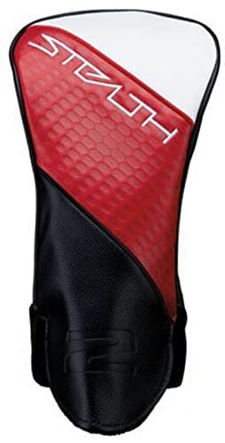 Image of TaylorMade New Golf Stealth 2 Black/Red/White Driver Headcover