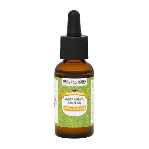 Image of Beauty Kitchen - Hydrating Abyssinian Oil Intense Moisture Facial Oil 30ml - Anti Aging Oil for Glass Skin - Supports Skin Barrier - Vegan/Cruelty Free