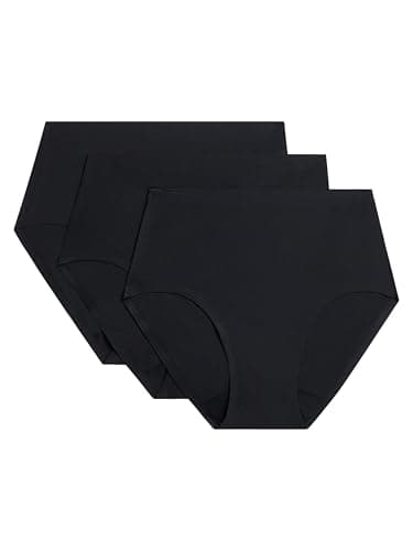 Image of Chantelle Women's, SOFTSTRETCH, Hipster (Pack X3), Women's invisible lingerie, Black, One Size