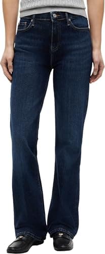 Image of Tommy Hilfiger Women's Bootcut Fit Jeans, Blue (Nos Dark Blue), 28W/28L