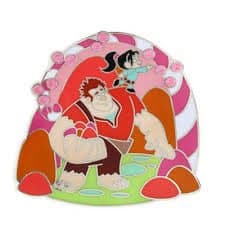 Image of Disney Wreck It Ralph - Ralph and Vanellope in Forest - Jeweled