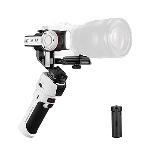 Image of ZHIYUN Crane M3S [Official] 3-Axis Camera Stabilizer with Light Backup, Wireless Bluetooth, Tripod, Portable Gimbal Camera for Action Camera, Compact Camera, etc