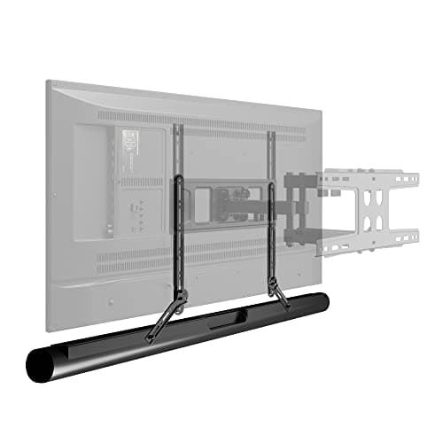 Image of VonHaus Sound Bar Bracket, Adjustable Universal Sound Bar Mount for Above or Below TV, Easy to Install, Sturdy & Compatible with Sonos Arc, LG & Most Soundbars with Mounting Holes, Max Capacity 15kg