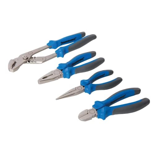 Image of Silverline Expert Pliers Set 4pce (633832)