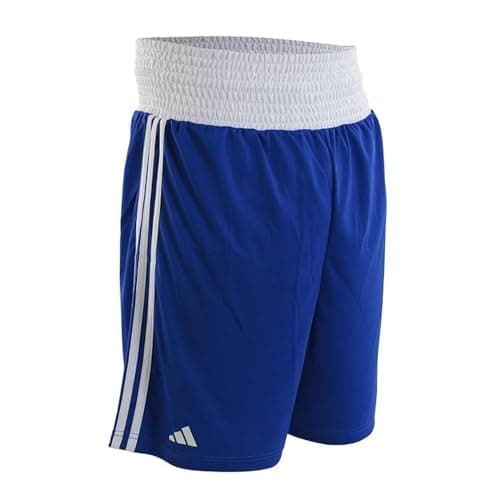 Image of adidas Men's Base Punch Boxing Shorts, Blue, Medium