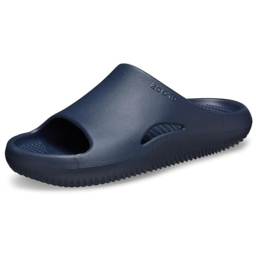 Image of Crocs Unisex Adult Slide,Mellow Recovery Slide,Navy,10 UK Men