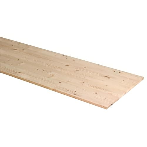 Image of Pine Timber Board 28 x 600 x 2050mm Solid Wood Panel for Shelving, Furniture and Joinery Projects