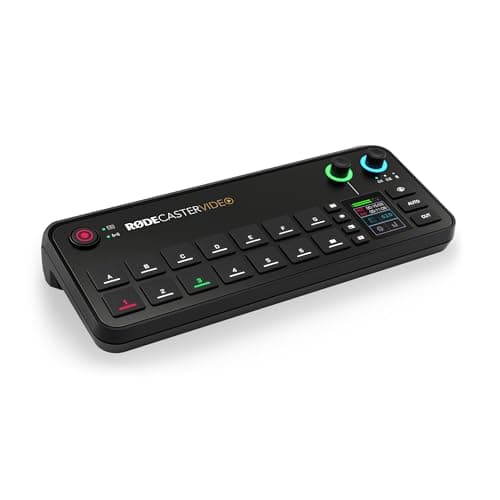 Image of RØDE RØDECaster Video – Professional Video Switcher and Audio Interface – Multi-Camera, 6 x Video Inputs (HDMI and USB), 1080p60, Multi-Source Scenes