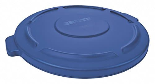 Image of Rubbermaid Commercial Products 1779731 Brute Lid for 75.7 L Container, Blue
