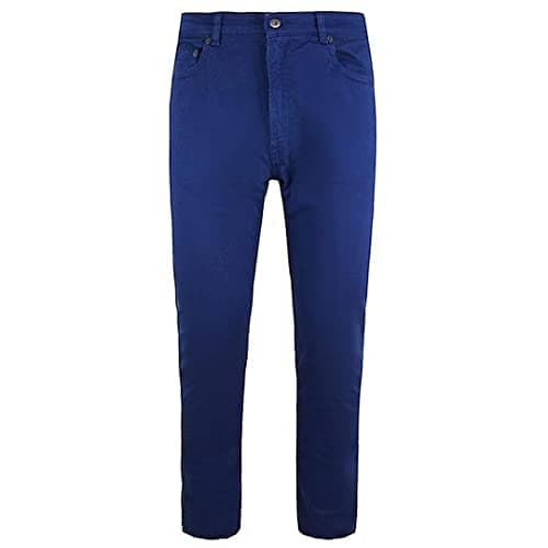 Image of Lacoste Slim Fit Classic Waist Tapered Leg Jeans Blue Mens Bottom HH5222 Q1Y