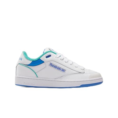 Image of Reebok Club C BULC White/UNLEASHEDGREEN/KINEBLUE Unisex Tennis Shoes