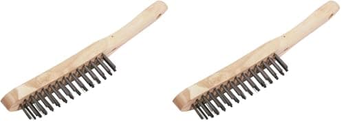 Image of Draper 31570 4 Row Wire Scratch Brush, 290mm (Pack of 2)