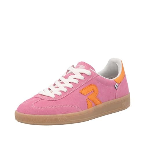 Image of Rieker Women's Lace-Up Shoes in White, Pink 31, 40 EU