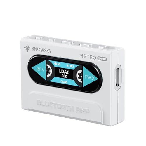Image of FiiO Snowsky Retro Nano Bluetooth DAC and Headphone Amplifier (WHITE)