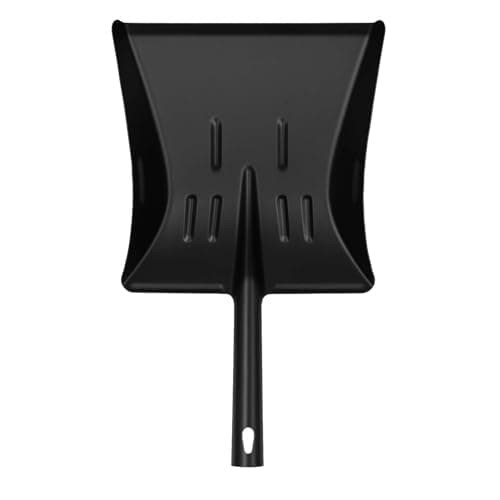 Image of Bahob® Garden Metal Shovel Medium and Large Coal Ashes Metal Dust Pan Multipurpose Hand Shovel (35 X 21.5 CM)
