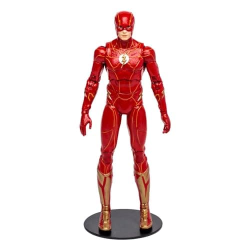 Image of McFarlane Toys, DC Multiverse 7-inch The Flash Action Figure, Collectible DC The Flash Movie Figure with Unique Collector Character Card – Ages 12+