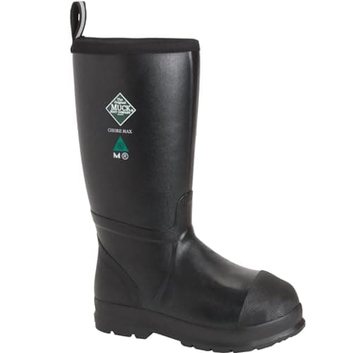 Image of Muck Boot mens MAXR-MET Chore Max Resistant Black Size: 8