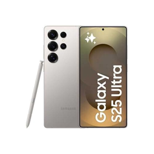 Image of SAMSUNG Galaxy S25 Ultra AI 256GB Smartphone in Titanium Grey (Renewed)