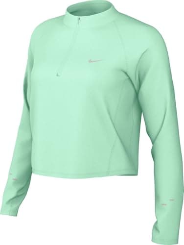 Image of Nike Tempo Women's Swoosh Run Dri-FIT Quarter Zip Running Tank Top HV2842