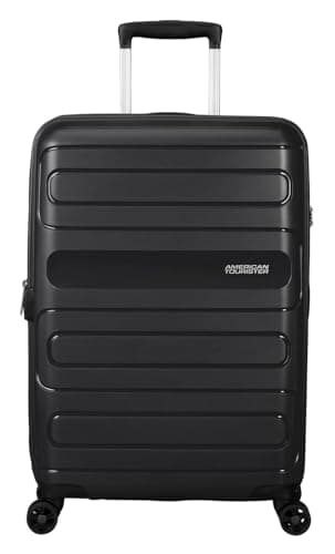 Image of American Tourister Sunside - Spinner M, Expandable Case, 68 cm, 72.5/83.5 L, Black