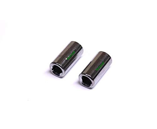 Image of Barnwell 2 x 1/4" Square Drive Bit Adaptor to use 1/4" Hex Screwdriver Bits Spring Held