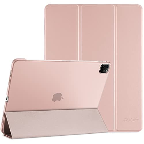 Image of ProCase Smart Case for iPad Pro 11 Inch 2022/2021/2020/2018 (4th /3rd /2nd /1st Generation), Slim Stand Hard Back Shell Cover -Pink