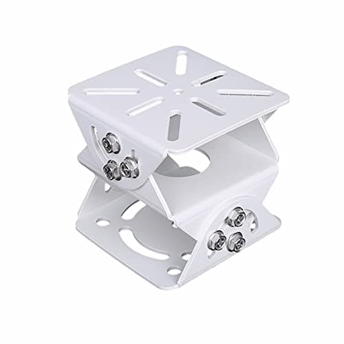 Image of WiTi Universal Joint Mount for Security Camera, 3-Axis Bracket Adjustable Solid Metal Base,Connector Suitable for CCTV Cameras Installation inddor and outdoor
