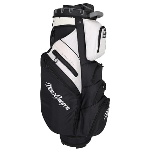 Image of MacGregor Golf MACLOCK Ultimate Divider System Trolley Bag (Black/White)