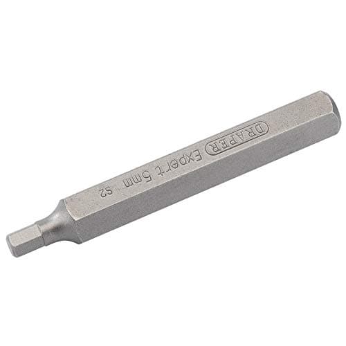 Image of Draper 33333 Expert Hexagonal Insert Bit for Mechanic's Bit Sets, 5mm x 75mm, 10mm