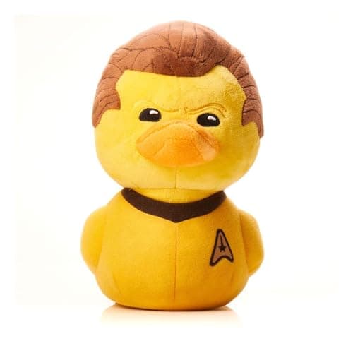 Image of TUBBZ Plush: Star Trek - James T. Kirk Cosplaying Rubber Duck Soft Plush Collectible Toy